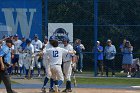 Baseball vs Babson  Wheaton College Baseball vs Babson during Championship game of the NEWMAC Championship hosted by Wheaton. - (Photo by Keith Nordstrom) : Wheaton, baseball, NEWMAC